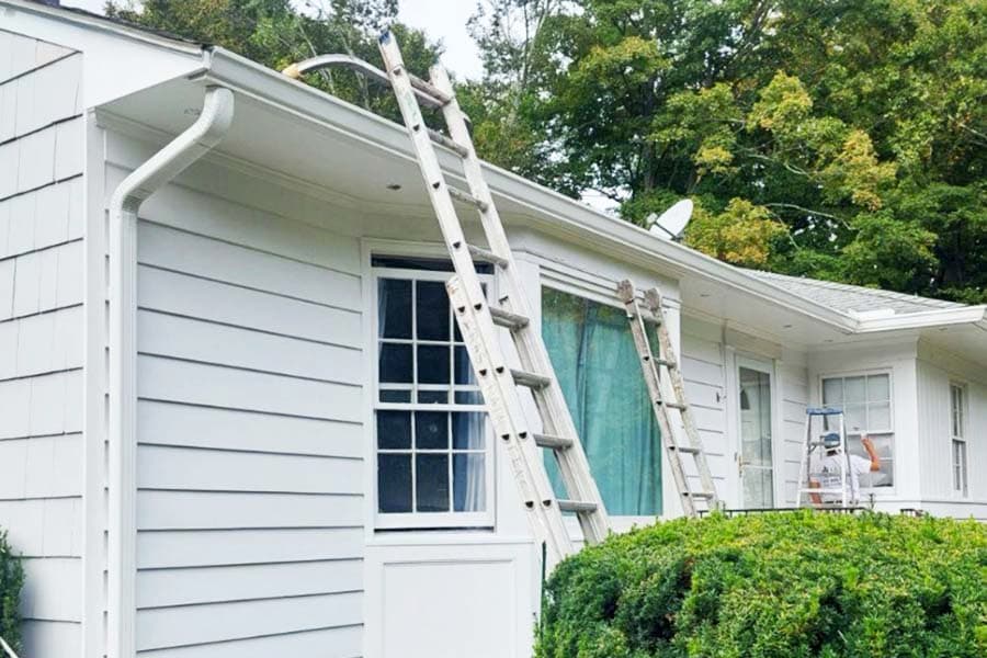 White Cedar Shake Home in Bedford NY