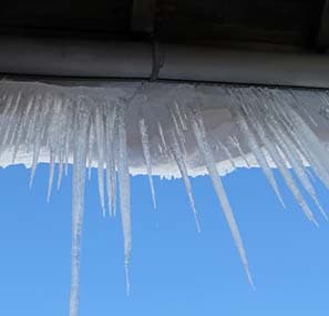 Wind Damaged Roof Flashing